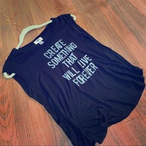 Old Navy Quote Tank